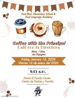 coffee with the principal